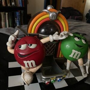 Vintage M & M Rock n Roll Jukebox Candy Dispenser